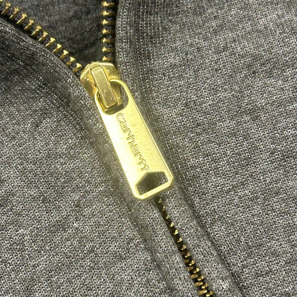 Carhartt Gray Lightweight Hoodie Jacket - Picture 6 of 7